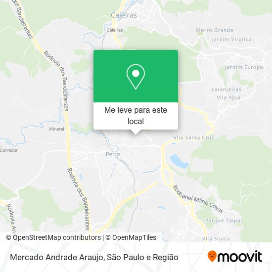 Mercado Andrade Araujo mapa