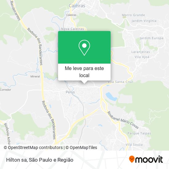 Hilton sa mapa