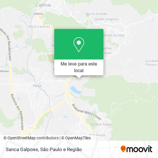 Sanca Galpoes mapa