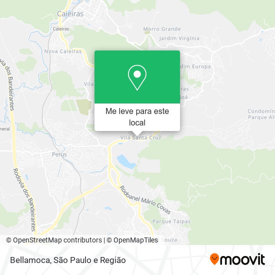Bellamoca mapa