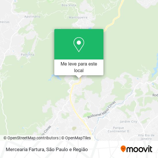 Mercearia Fartura mapa