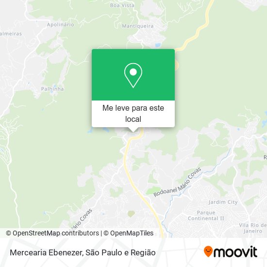 Mercearia Ebenezer mapa