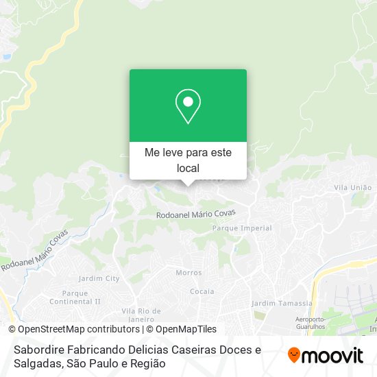 Sabordire Fabricando Delicias Caseiras Doces e Salgadas mapa