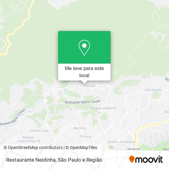 Restaurante Neidinha mapa