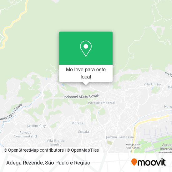 Adega Rezende mapa