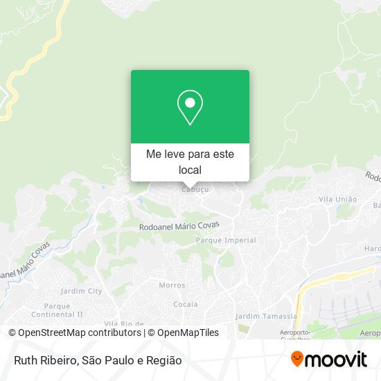 Ruth Ribeiro mapa