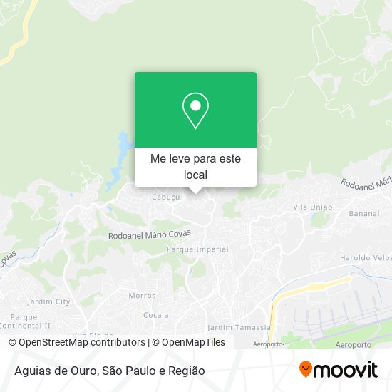Aguias de Ouro mapa