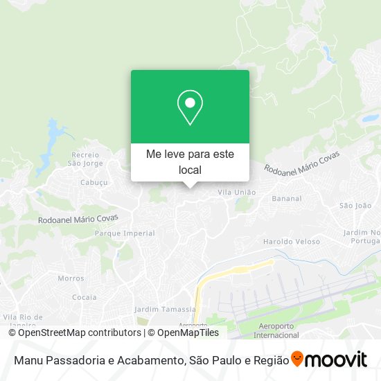 Manu Passadoria e Acabamento mapa