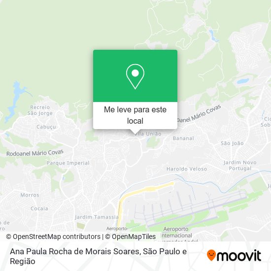 Ana Paula Rocha de Morais Soares mapa