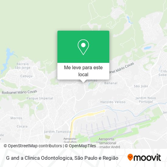 G and a Clinica Odontologica mapa