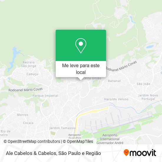 Ale Cabelos & Cabelos mapa