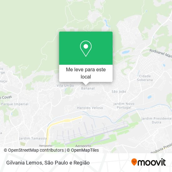 Gilvania Lemos mapa