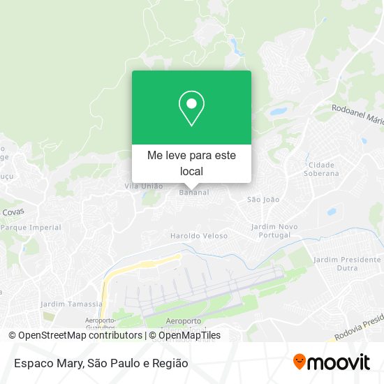 Espaco Mary mapa