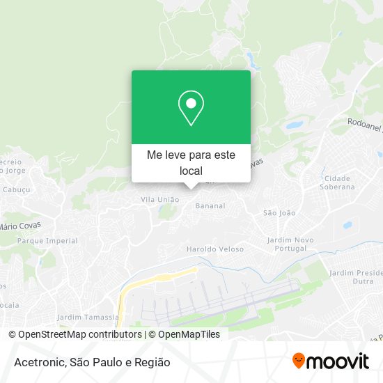 Acetronic mapa
