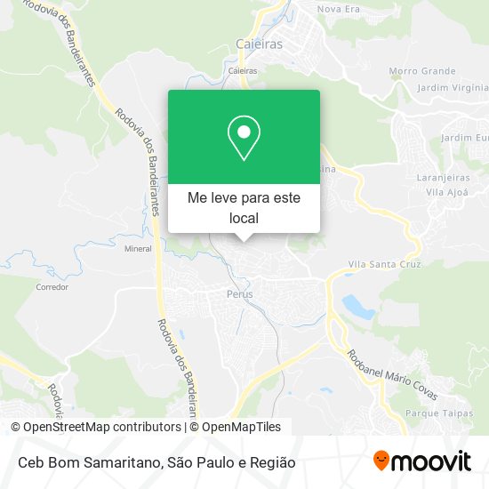 Ceb Bom Samaritano mapa