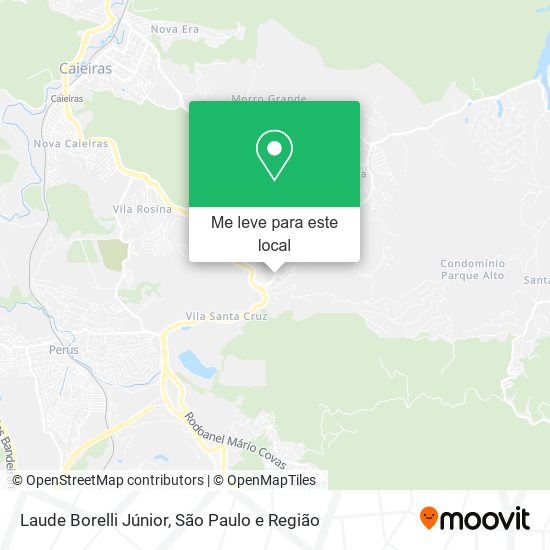 Laude Borelli Júnior mapa