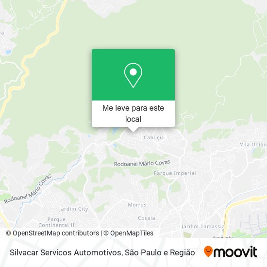 Silvacar Servicos Automotivos mapa