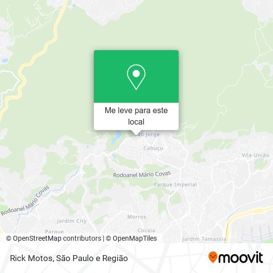 Rick Motos mapa