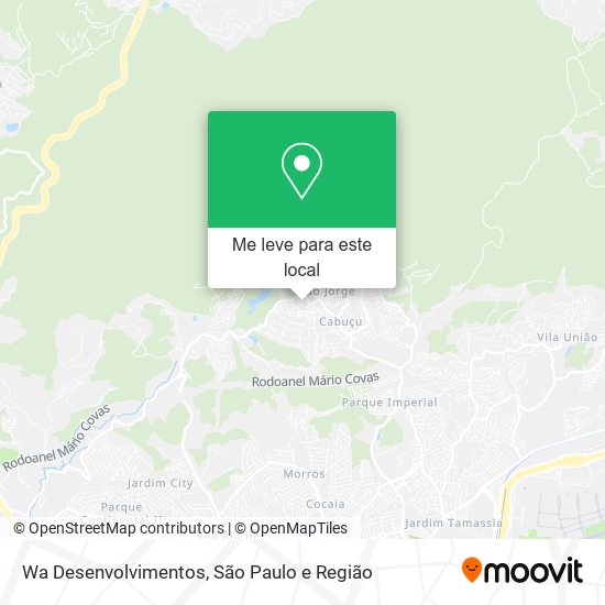 Wa Desenvolvimentos mapa