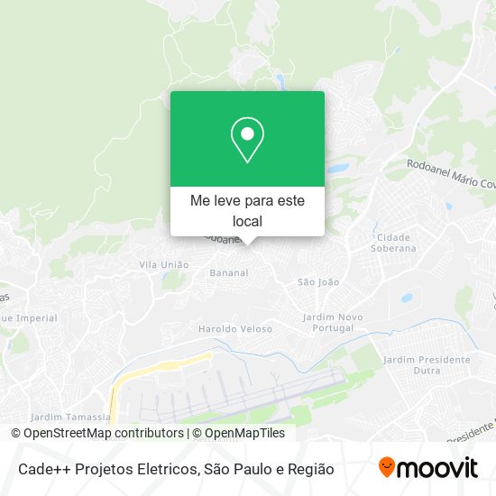 Cade++ Projetos Eletricos mapa