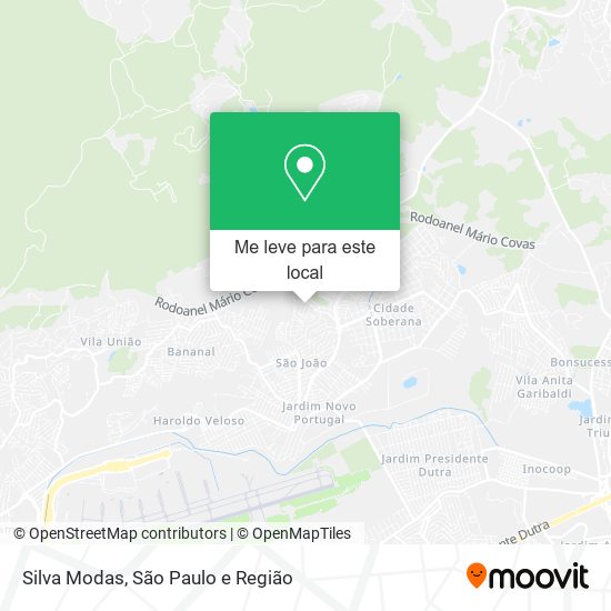 Silva Modas mapa