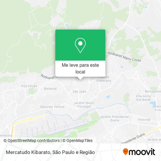 Mercatudo Kibarato mapa