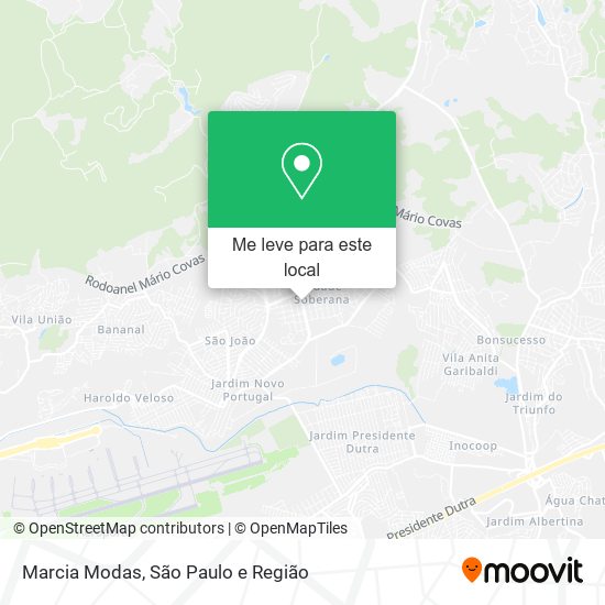 Marcia Modas mapa
