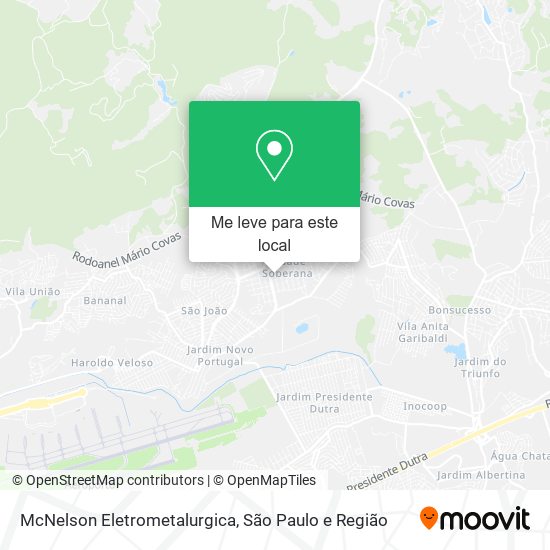 McNelson Eletrometalurgica mapa