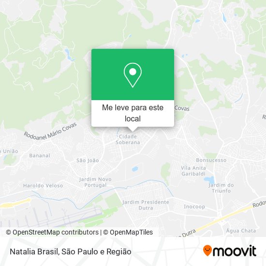Natalia Brasil mapa