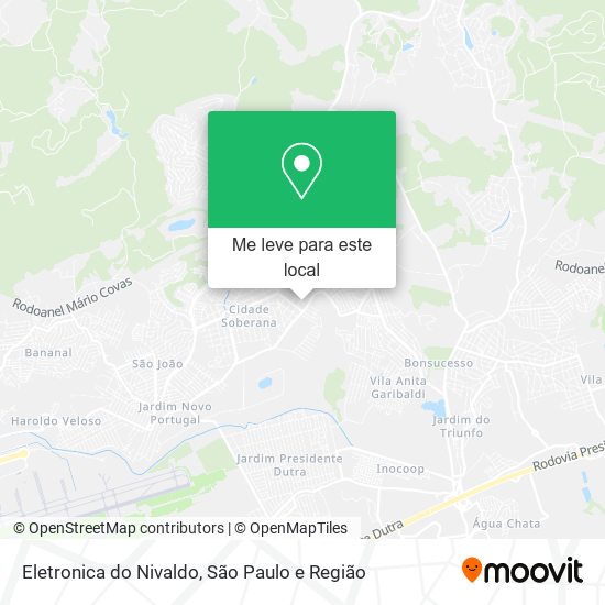 Eletronica do Nivaldo mapa