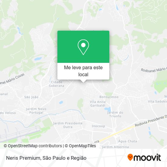 Neris Premium mapa