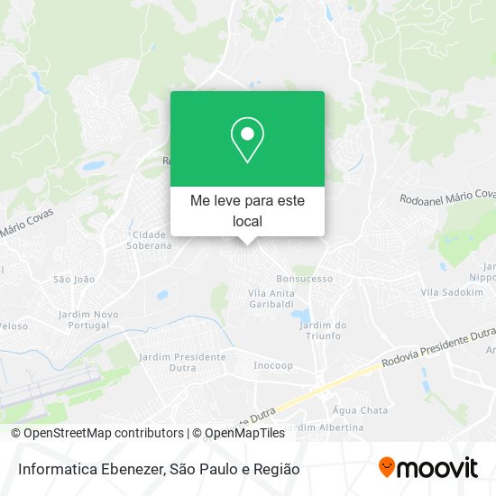 Informatica Ebenezer mapa