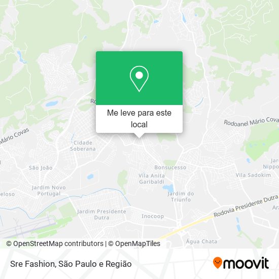Sre Fashion mapa