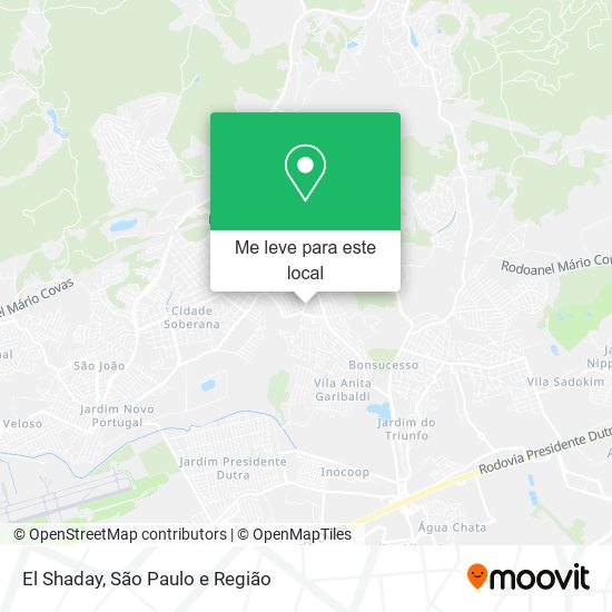 El Shaday mapa