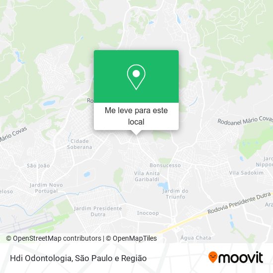 Hdi Odontologia mapa