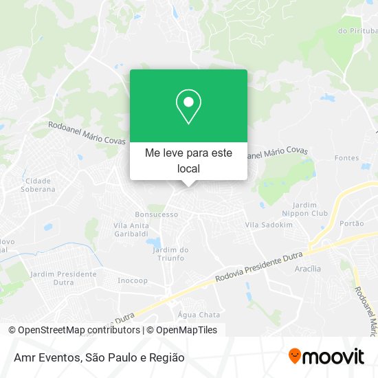 Amr Eventos mapa