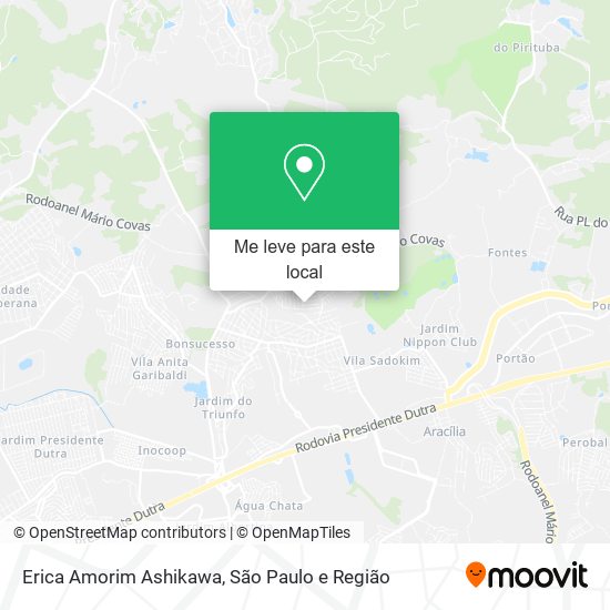 Erica Amorim Ashikawa mapa