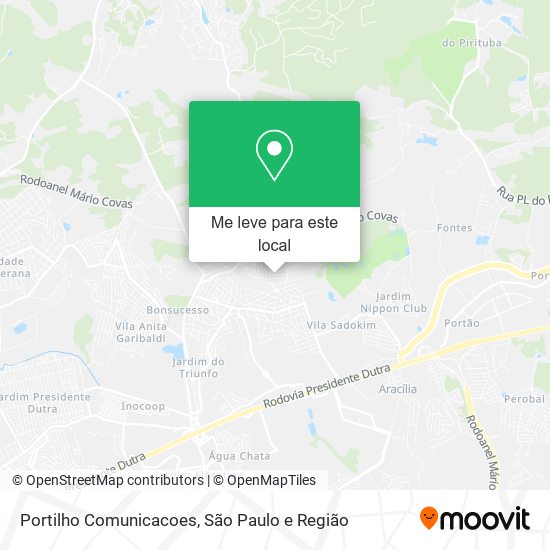 Portilho Comunicacoes mapa