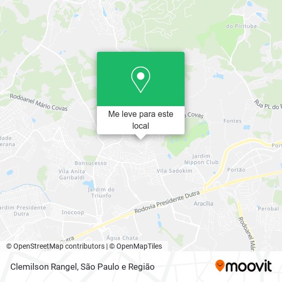 Clemilson Rangel mapa