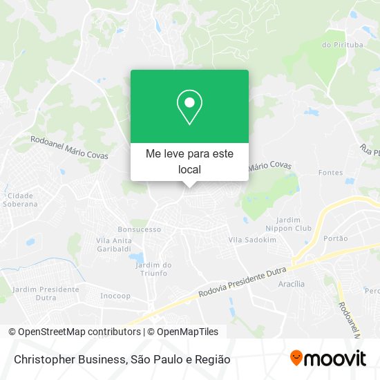 Christopher Business mapa