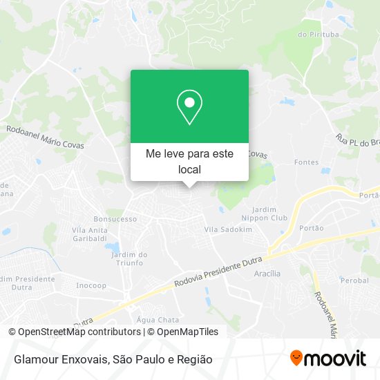 Glamour Enxovais mapa