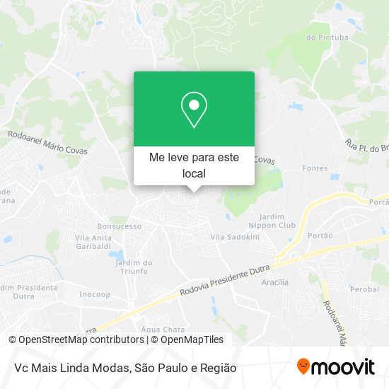 Vc Mais Linda Modas mapa