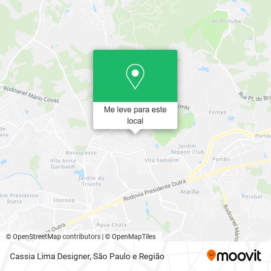 Cassia Lima Designer mapa