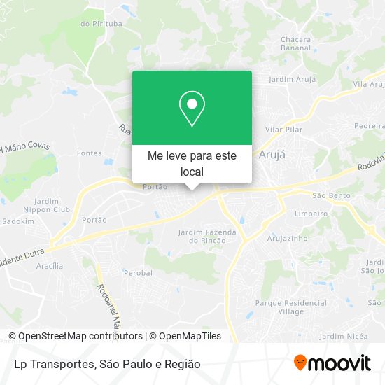 Lp Transportes mapa