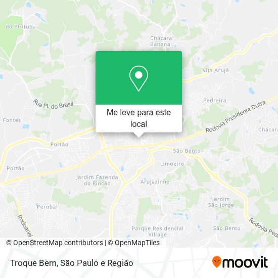 Troque Bem mapa