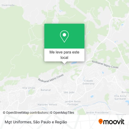 Mgt Uniformes mapa