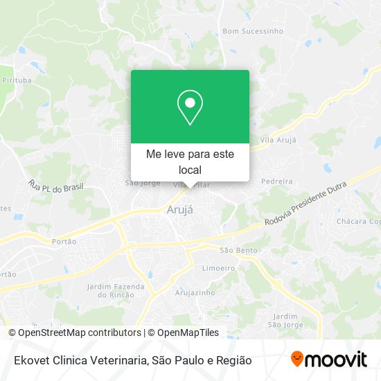 Ekovet Clinica Veterinaria mapa