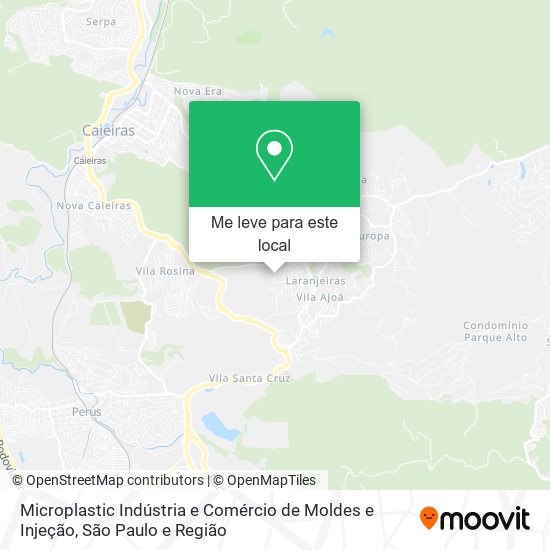 Microplastic Indústria e Comércio de Moldes e Injeção mapa