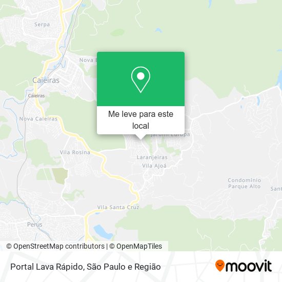 Portal Lava Rápido mapa