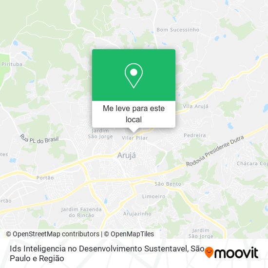 Ids Inteligencia no Desenvolvimento Sustentavel mapa